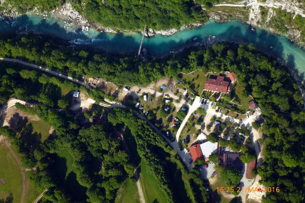 Pocitniska Hisa Lazar Hotel Kobarid Kültér fotó