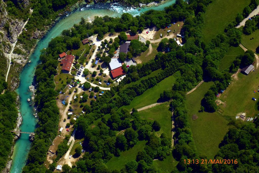 Pocitniska Hisa Lazar Hotel Kobarid Kültér fotó