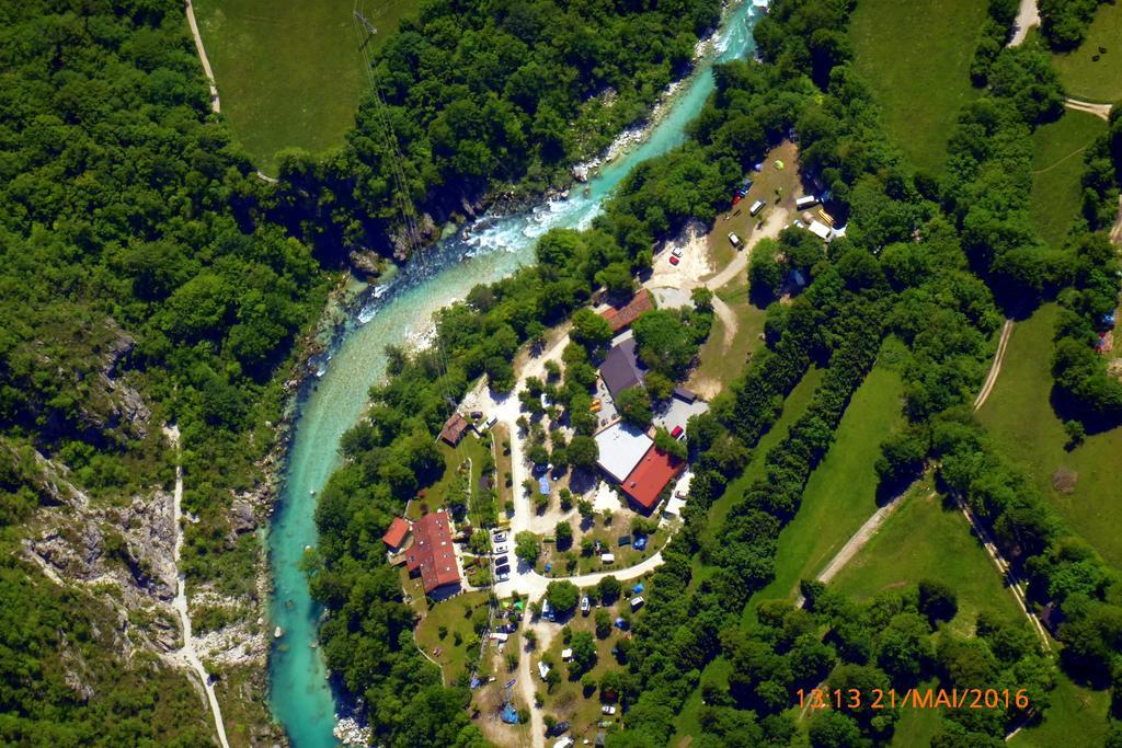 Pocitniska Hisa Lazar Hotel Kobarid Kültér fotó